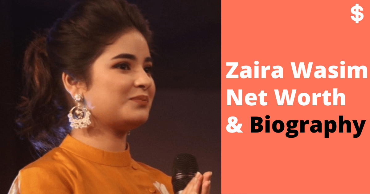 Zaira Wasim Net Worth | Income, Salary | Biography