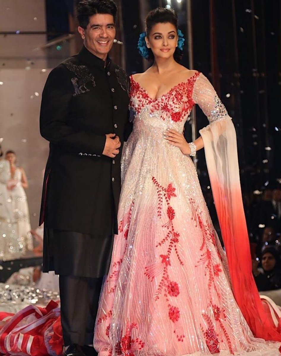 Manish Malhotra and Aishwarya Rai Bachchan