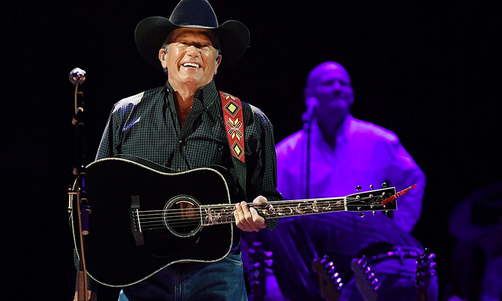 George Strait in stage show