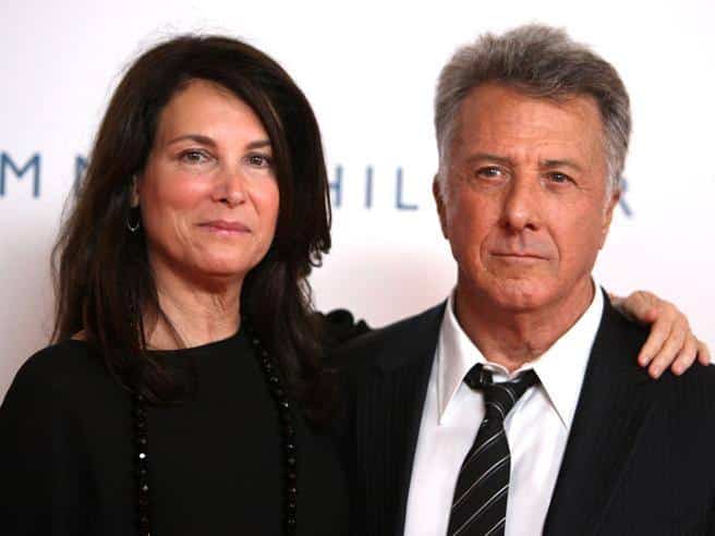 dustin hoffman with wife