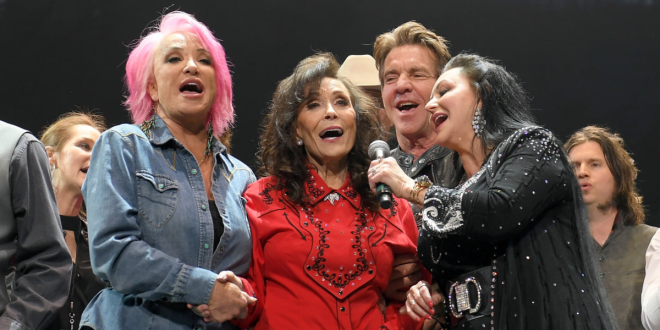 Truth and magnificence of Loretta Lynn honoured at a star-studded tribute