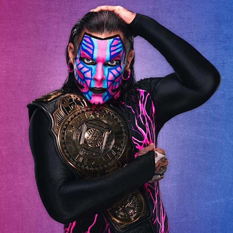 jeff hardy with his face mask 
