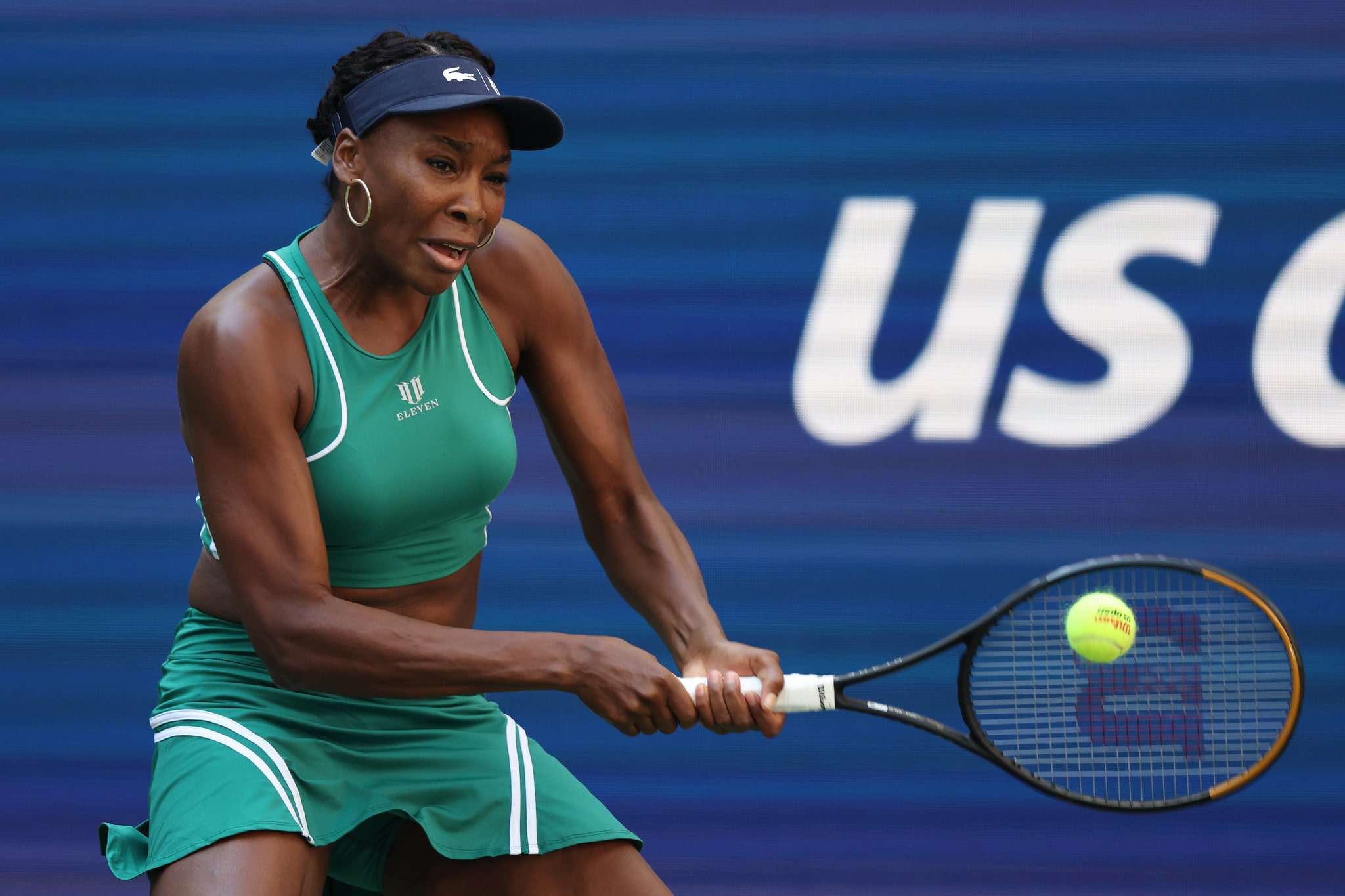 Venus Williams playing match
