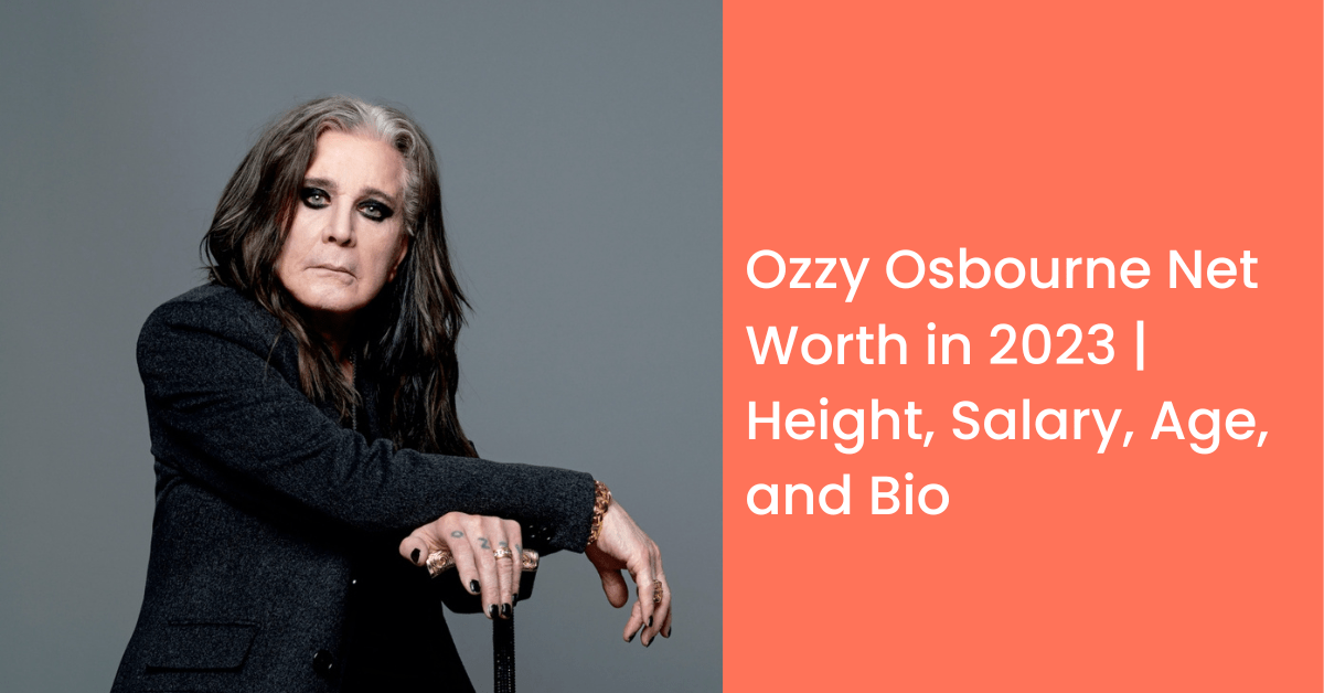 Ozzy Osbourne net worth